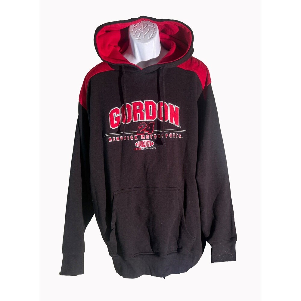NASCAR JEFF GORDON #24 HENDRICK MOTORSPORTS Pull-Over Sweatshirt‎ Black XL